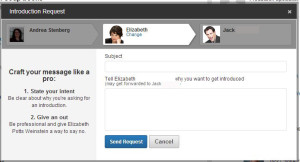 LinkedIn introductions