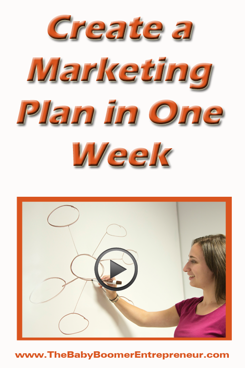 Create a marketing plan in one week