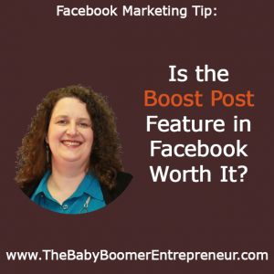 Facebook Boosted Post