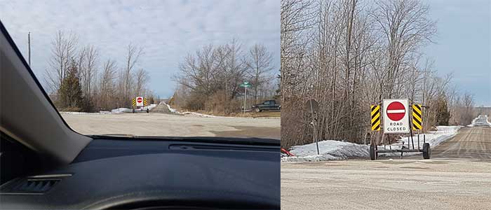 Before and after of a cropped photo