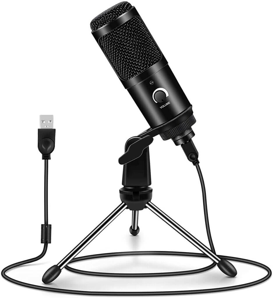 Using a USB microphone creates better audio which is another one of the secrets to better live video.