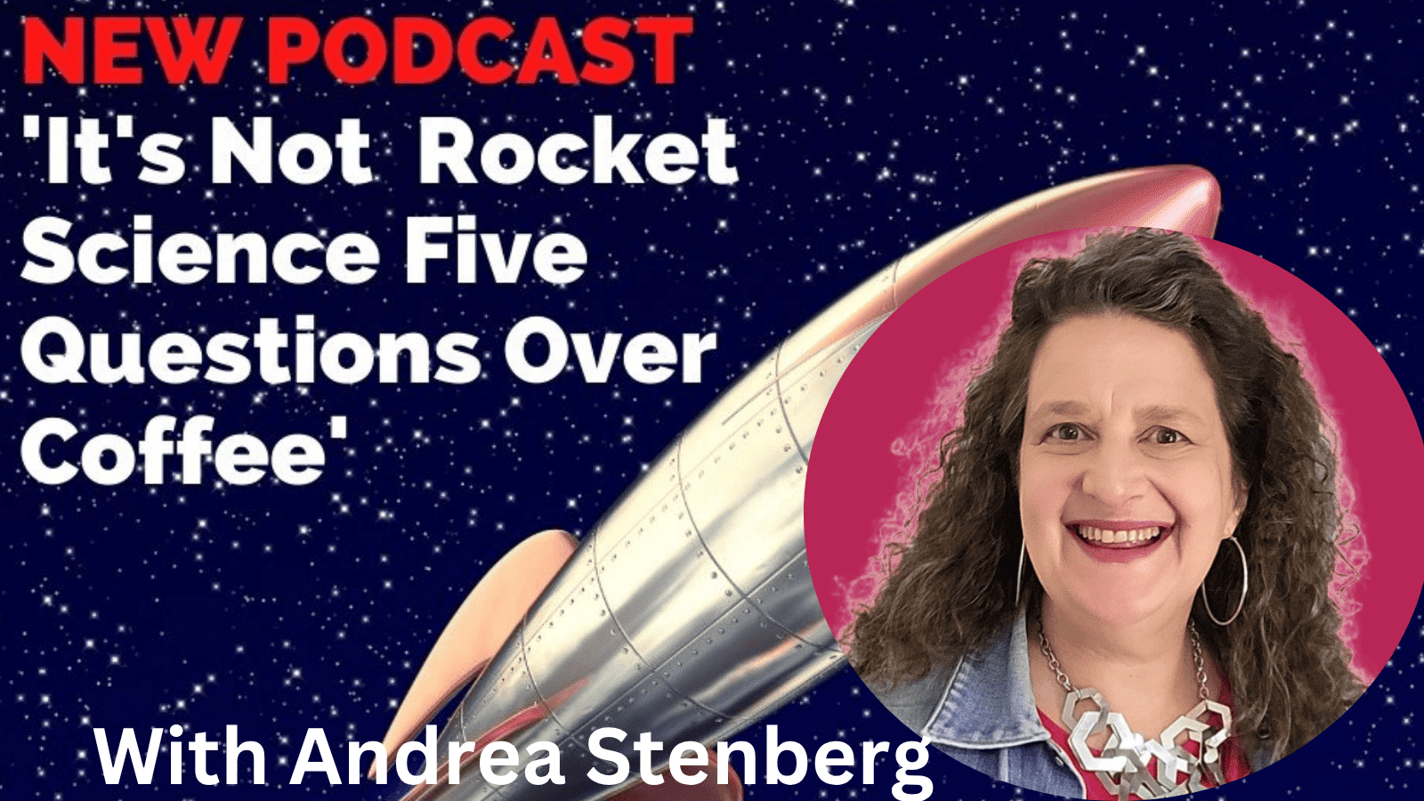Andrea Stenberg was a guest on 5 Questions Over Coffee podcast